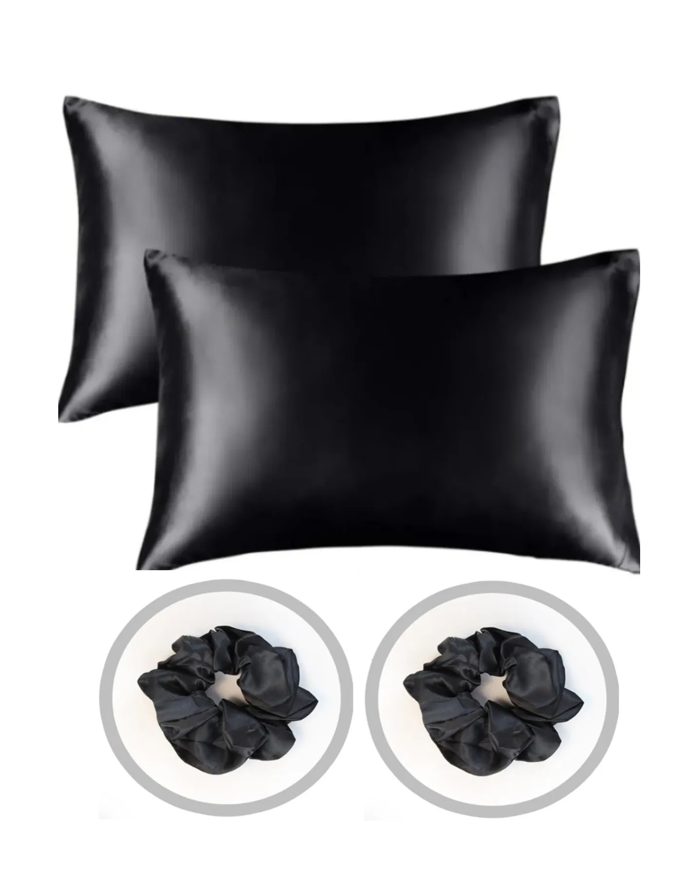 ❤️İpek dokulu saten yastık kılıfı 2 adet  saten toka saç ve cilt onarıcı  50 x 70 cm 8 RENK❤️