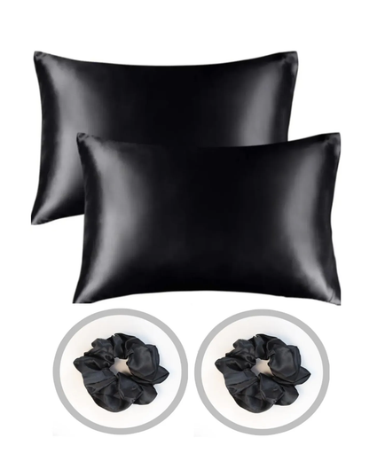 ❤️İpek dokulu saten yastık kılıfı 2 adet  saten toka saç ve cilt onarıcı  50 x 70 cm 8 RENK❤️