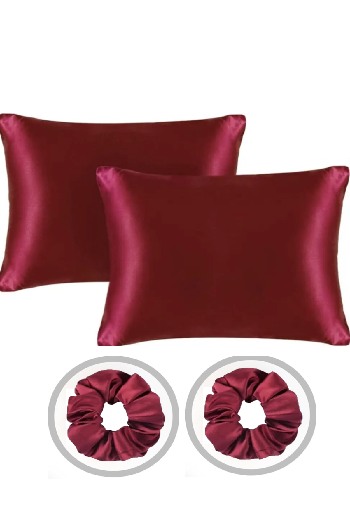 ❤️İpek dokulu saten yastık kılıfı 2 adet  saten toka saç ve cilt onarıcı  50 x 70 cm 8 RENK❤️