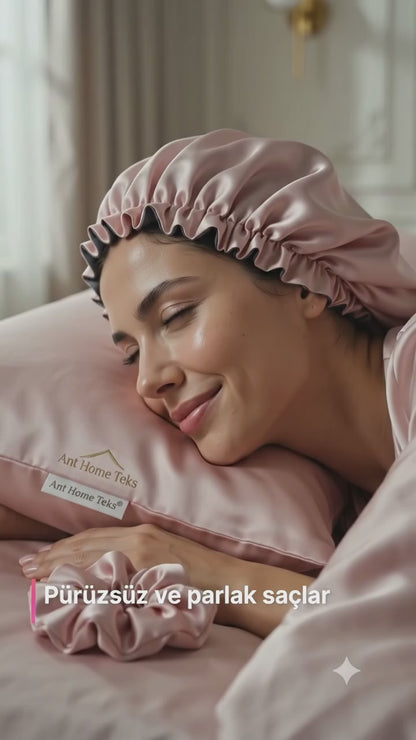 PREMİUM SAÇ VE CİLT ONARICI YASTIK KILIFI GÜZELLİK BAKIM SETİ