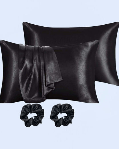 ❤️İpek dokulu saten yastık kılıfı 2 adet  saten toka saç ve cilt onarıcı  50 x 70 cm 8 RENK❤️