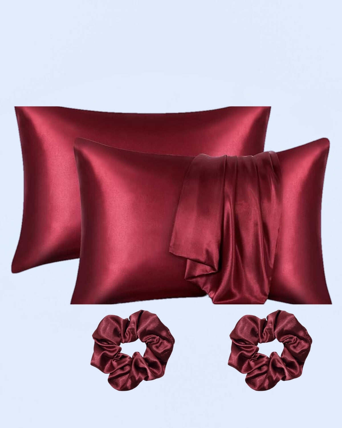 ❤️İpek dokulu saten yastık kılıfı 2 adet  saten toka saç ve cilt onarıcı  50 x 70 cm 8 RENK❤️